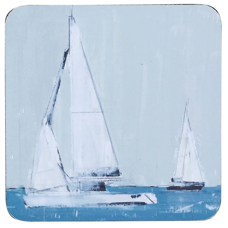 RF Sail Away Square Coaster