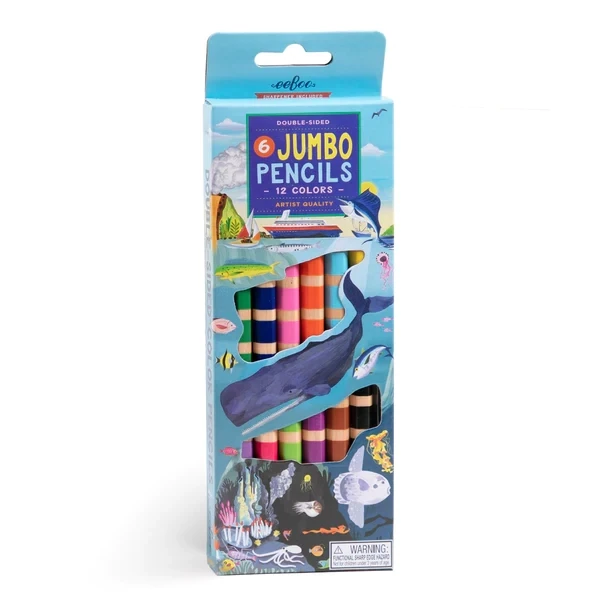 EB Under the Sea Jumbo Double Sided Pencils