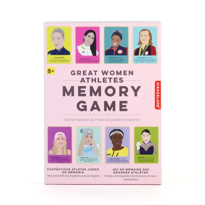 KI Great  Women Athletes Memory Game