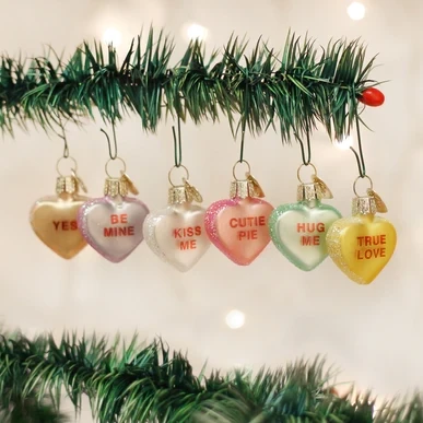 OW Conversation Heart Ornament