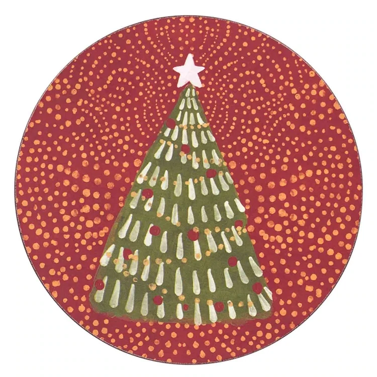 RF Filigree Trees Round Coasters