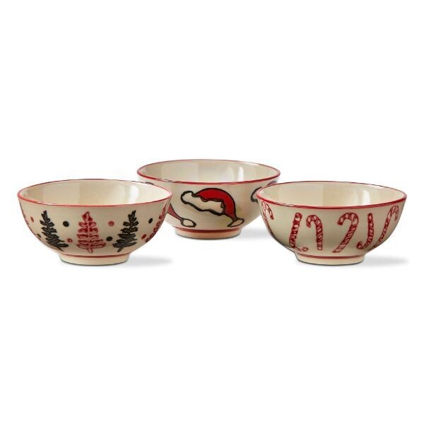 TA Dancing Santa Dip Bowl