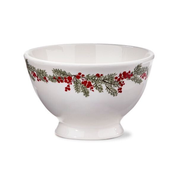 TA Farmhouse Christmas Latte Bowl
