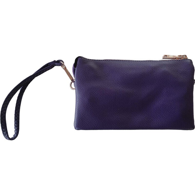 JEN Royal Purple Crossbody/Wristlet