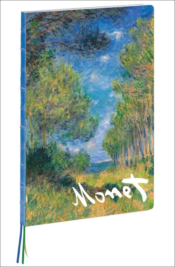 ACC Pine Tree Path: Claude Monet Notebook