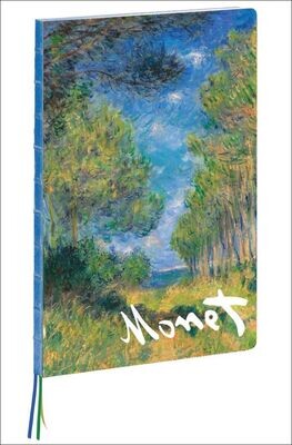ACC Pine Tree Path: Claude Monet Notebook