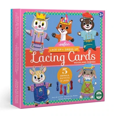 EB Woodland Friends Dress Up Lacing Game