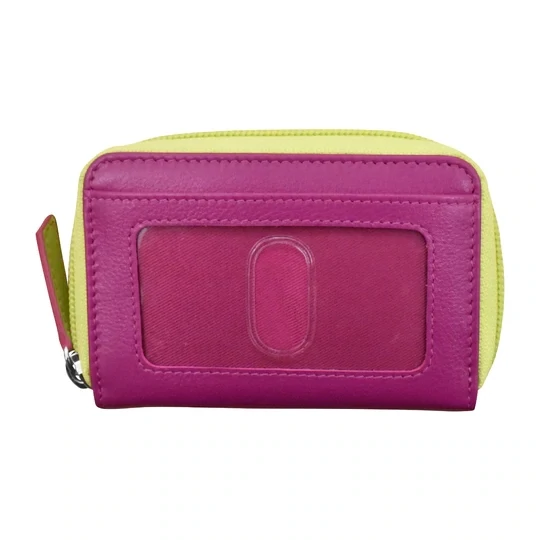 ILI Orchid/Pear Zip Around Pouch