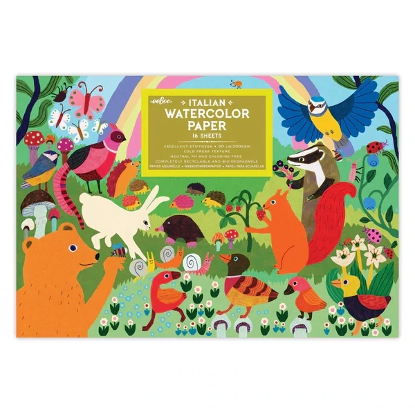 EB Woodland Rainbow Watercolor Pad