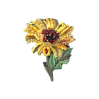 TRO Sunny Sunflower Brooch Pin