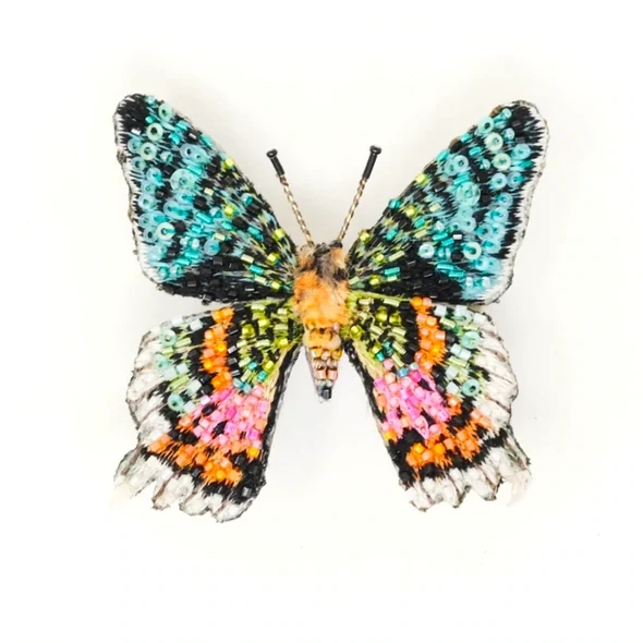 TRO Madagascar Sunset Moth Brooch Pin