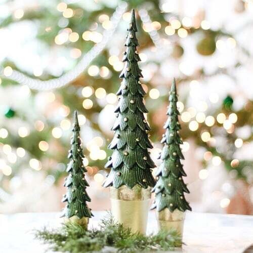 DG Pine Green Slim 7" Tree