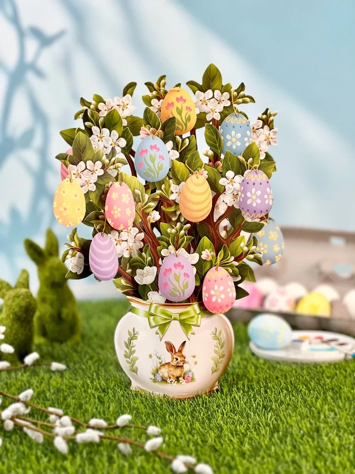FP Easter Egg Tree Greeting Card