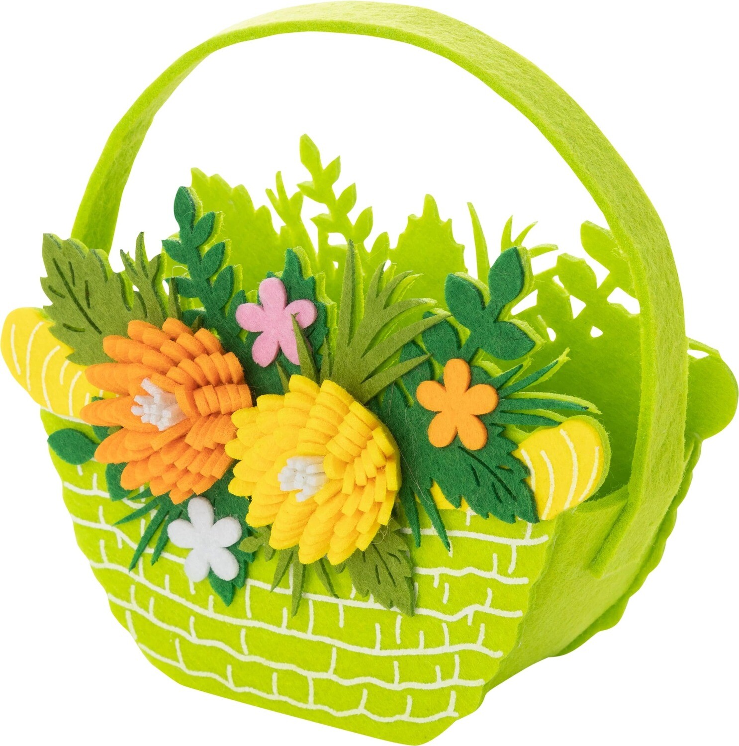 OPT Easter Basket with Floral Border
