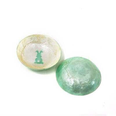 DG Bowl with Mint/White Bunny
