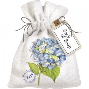 MLT Botanical Hydrangea Sack of Soap