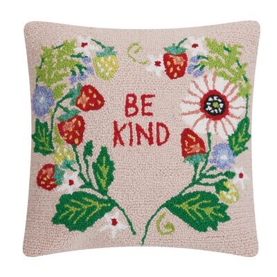 PH Strawberry Garden Heart Hook Pillow