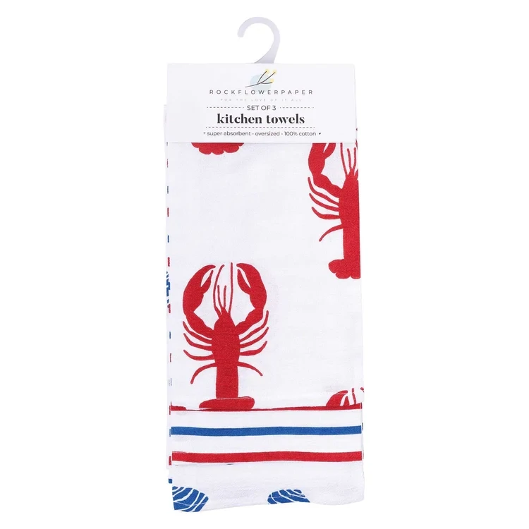 RF Coastal Kitchen Towel S/3