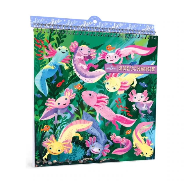 EB Axolotl Square Sketchbook