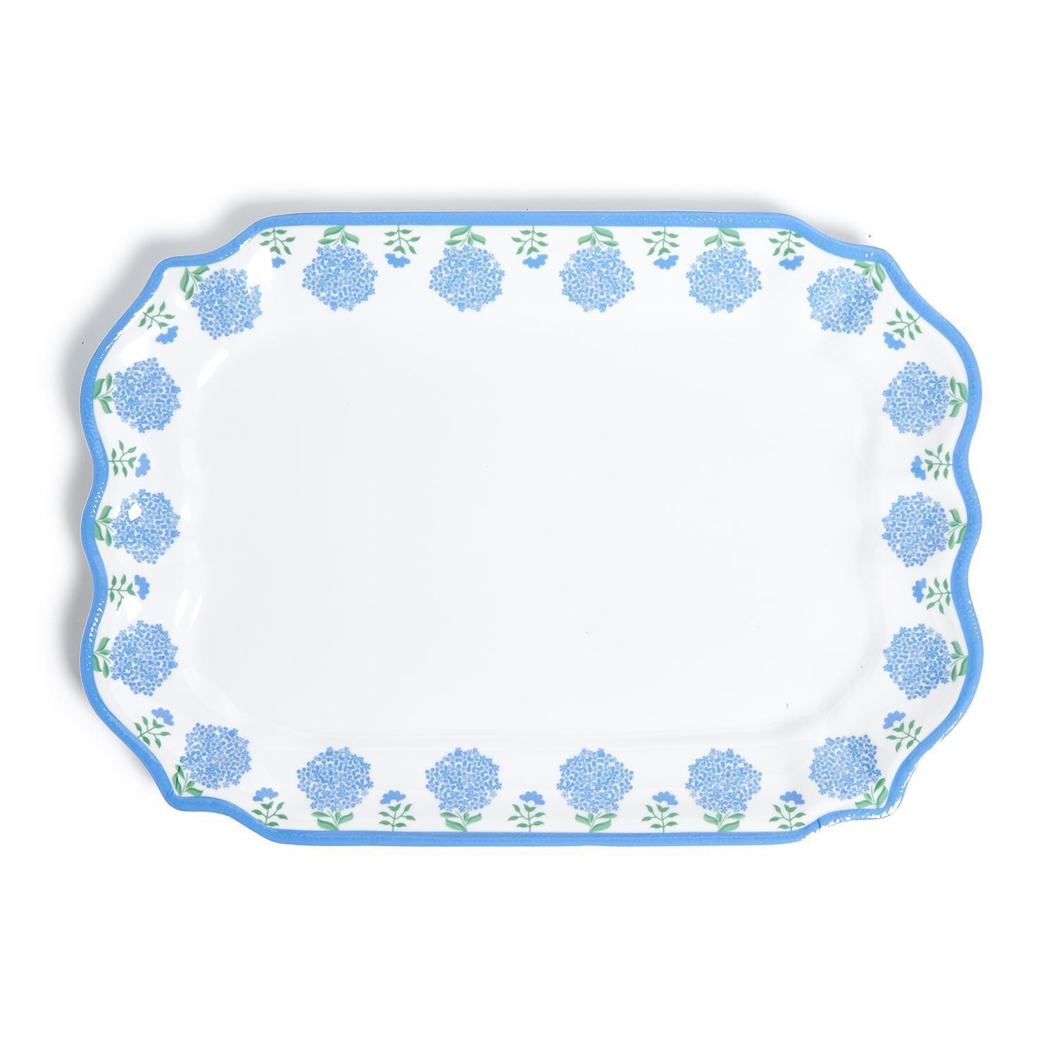 TC Hydrangea Melamine Platter