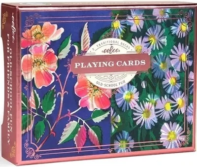 EB Roses &amp; Asters Playing Cards