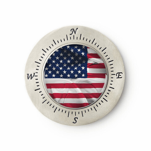 CM USA Flag Paperweight