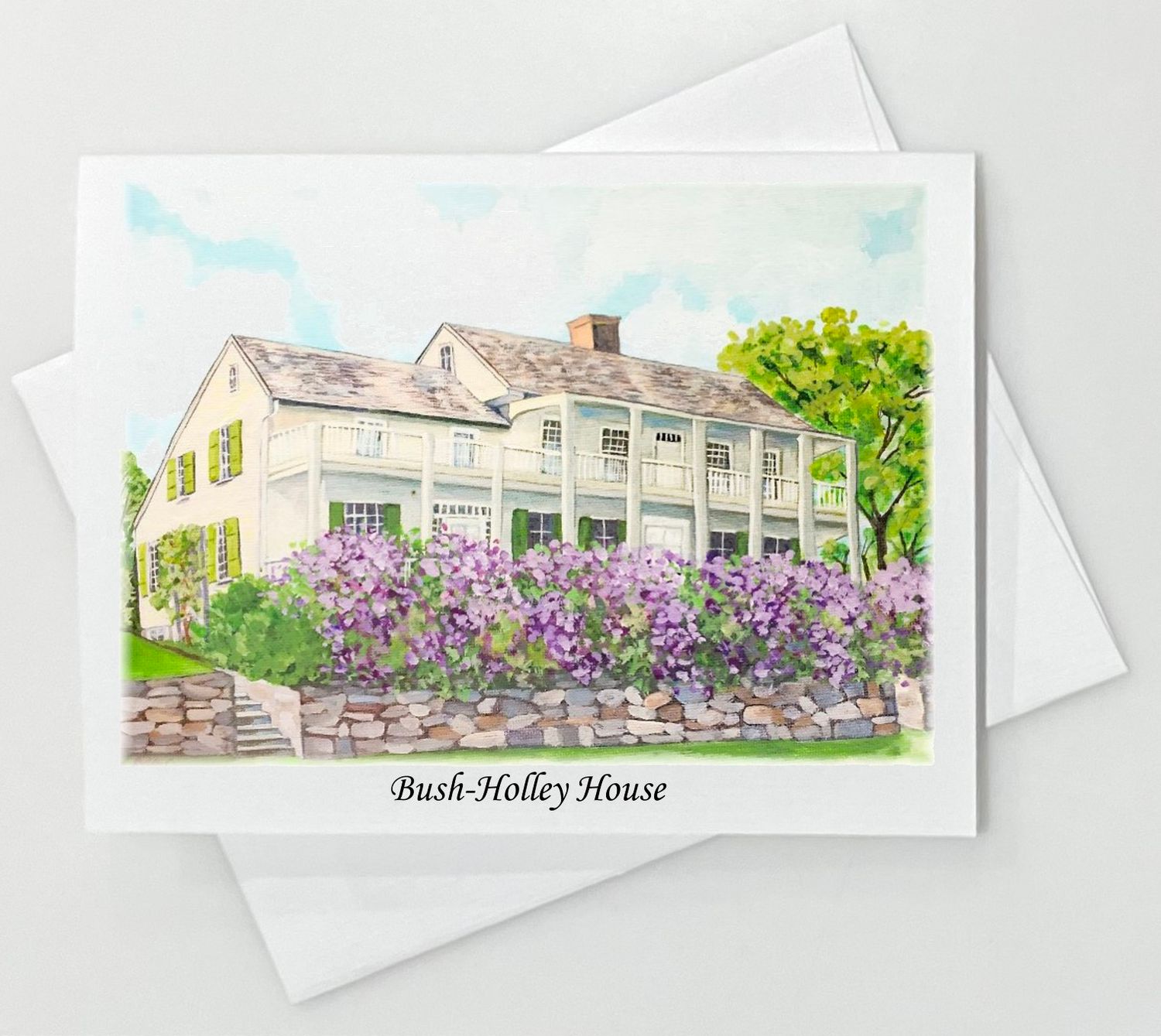 PC Bush Holley House Card