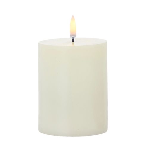 RAZ Ivory Pillar Candle