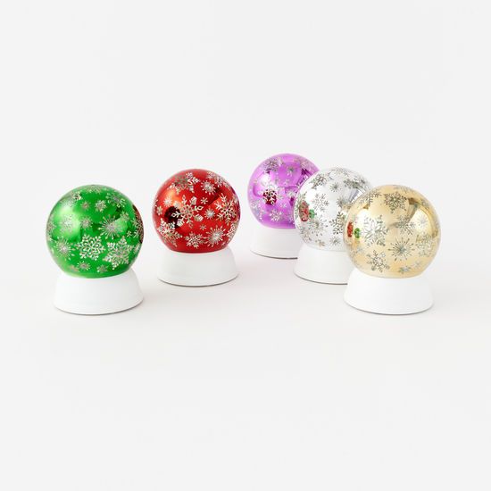 ON Lighted Glitter Swirl Waterglobe