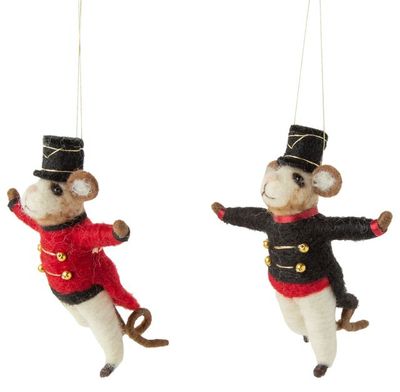 OPT Nutcracker Felt Ornament