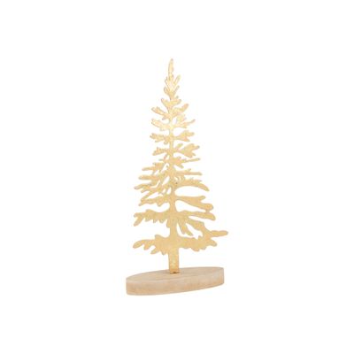 OPT Gold Foiled Metal Tree 9" Table Piece