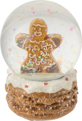 OPT Gingerbread Man Water Globe