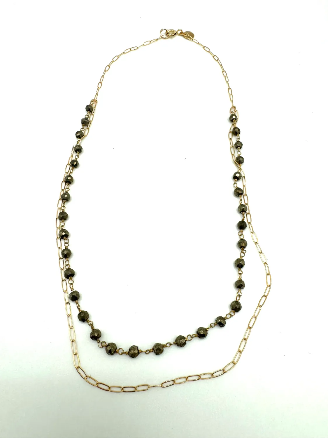 ID Mariana Pyrite Necklace