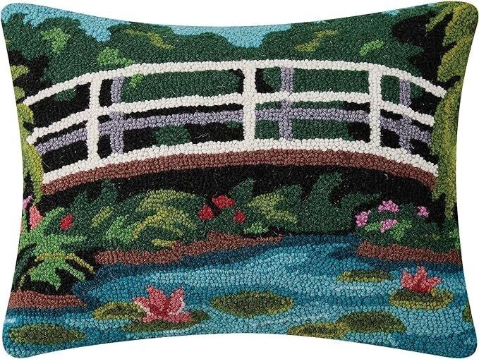 PH Bridge with Lotus Flower Hook Pillow