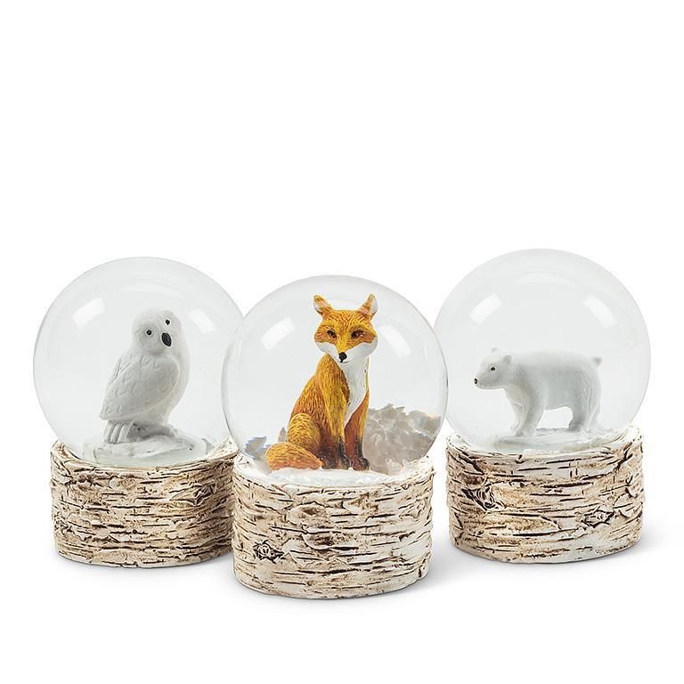 AB Animal Snow Globe Ornament