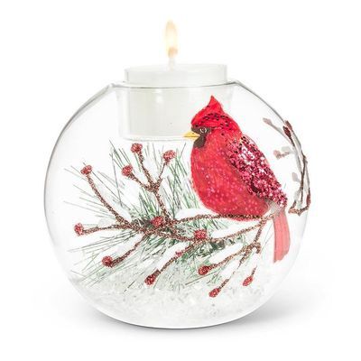 AB Cardinal in Branch Ball Votive