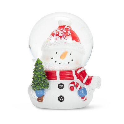 AB Mini Snowman Head Snow Globe