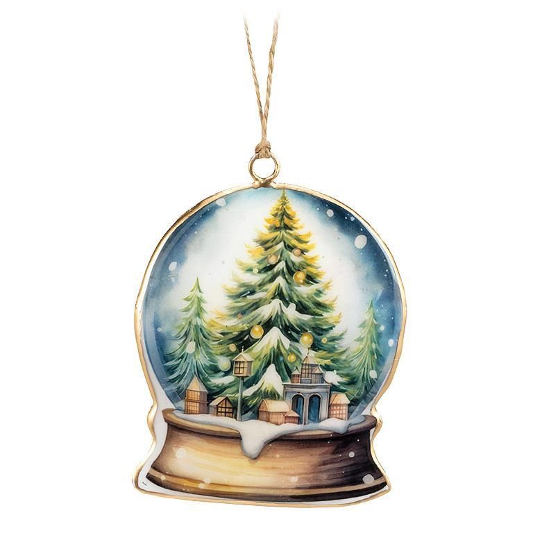 AB Snowglobe with Tree Ornament