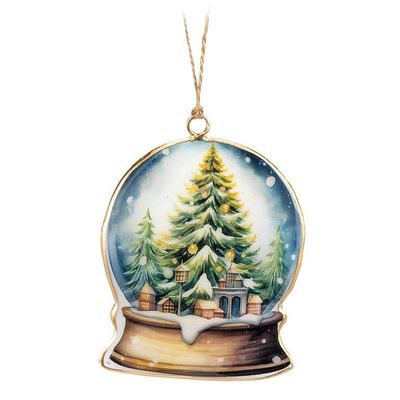 AB Snowglobe with Tree Ornament