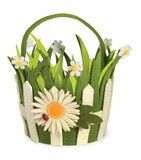 BI Daisy Picket Fence Basket