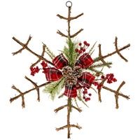 BI Grapevine Star Wreath