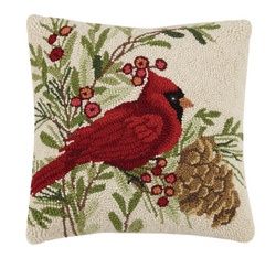 PH Winter Cardinal Pillow