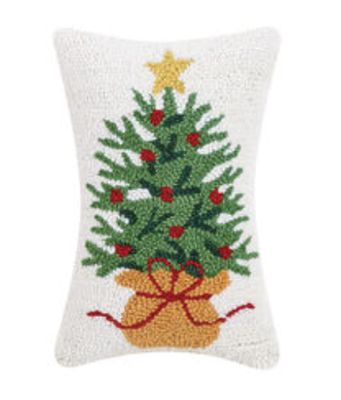 PH Wrapped Christmas Tree Hook Pillow
