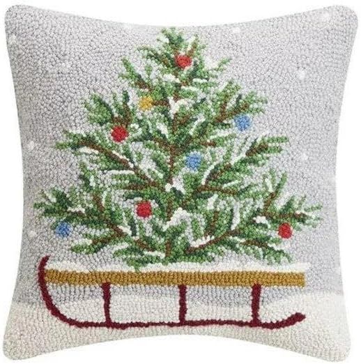 PH Sled with Xmas Tree Hook Pillow