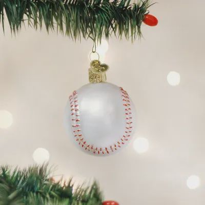 OW Baseball Ornament