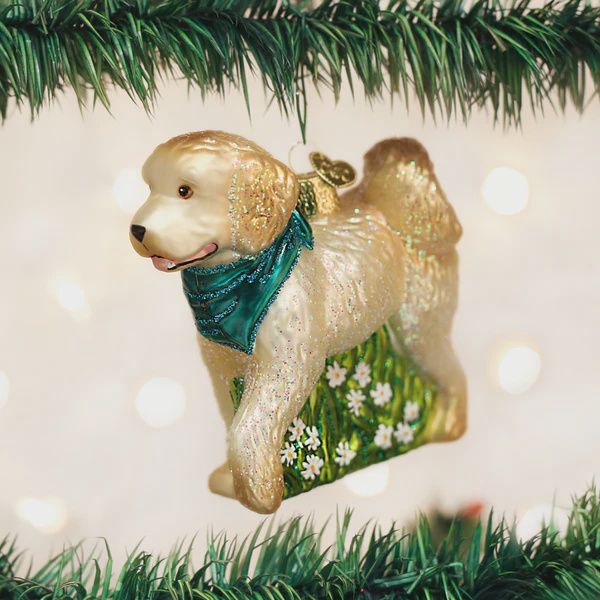 OW Doodle Dog Ornament