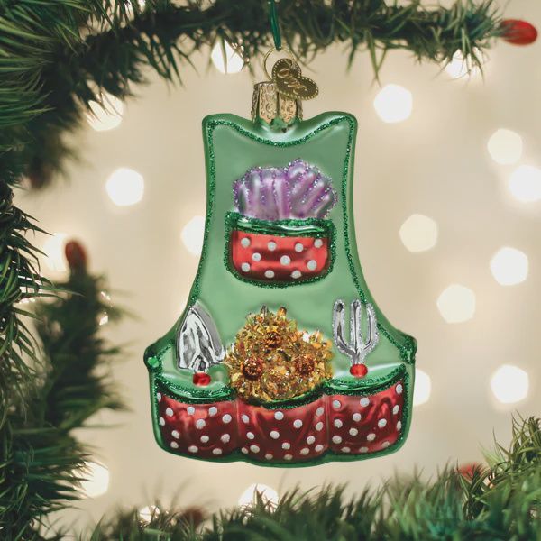 OW Gardening Apron Ornament