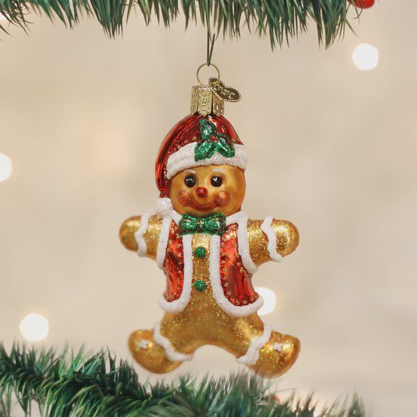 OW Gingerbread Boy Ornament