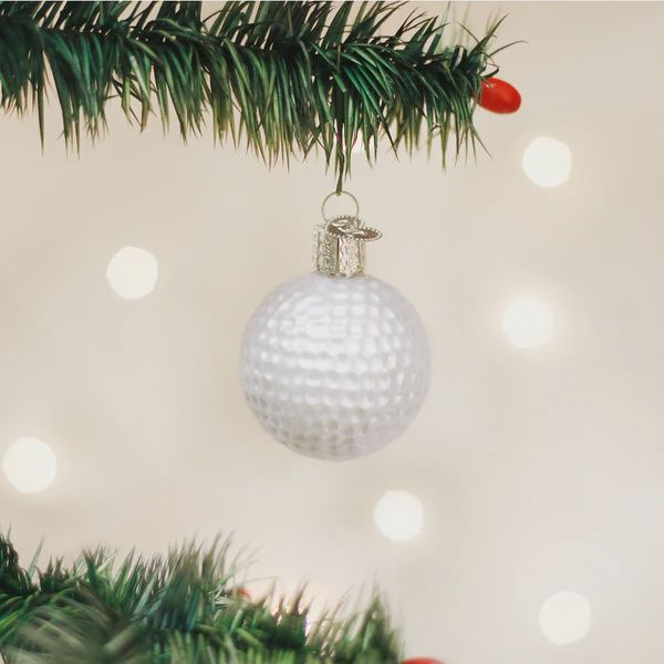 OW Golf Ball Ornament