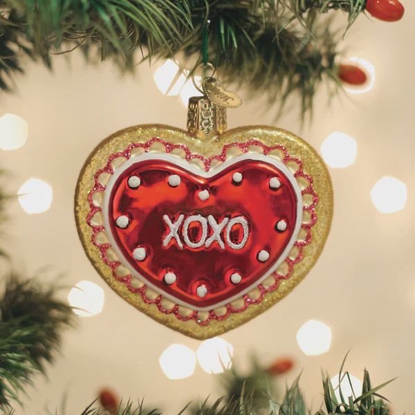 OW Heart Cookie Ornament